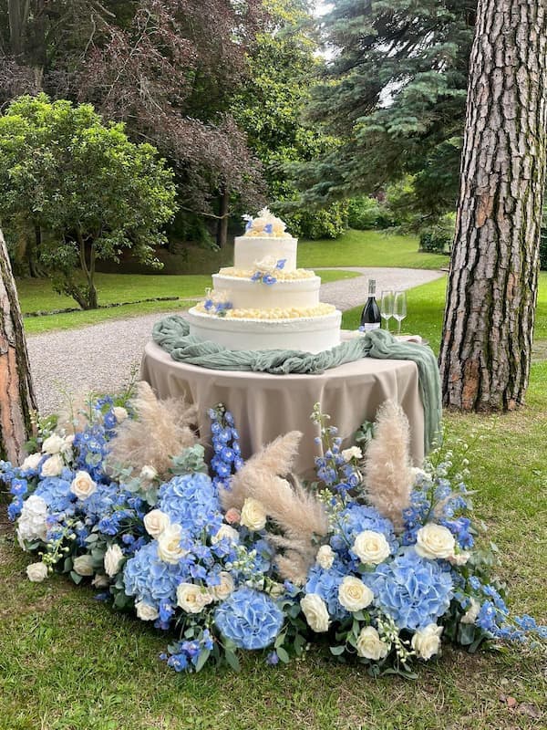 Taglio della torta nuziale